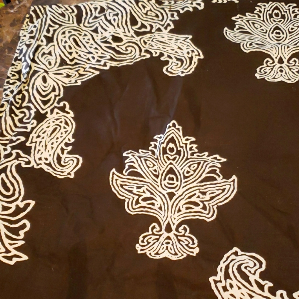 Brown Shower Curtain